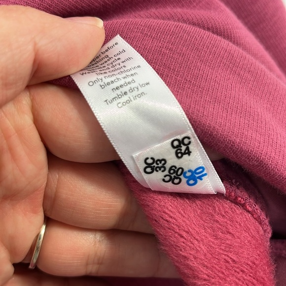 Athleta Cozy Karma Side Zip Funnel Neck Victorian Berry size Medium‎ - Picture 6 of 11